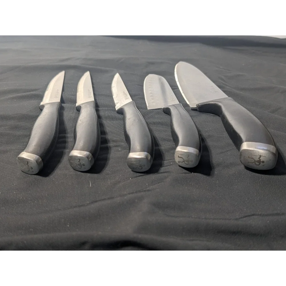 J.A. Henckels International Silver Cap 5-Piece Kitchen Knife Set